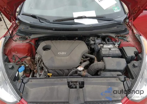 2012 Hyundai Veloster Base W/Red/Black from USA, damaged, VIN KMHTC6AD9CU070372